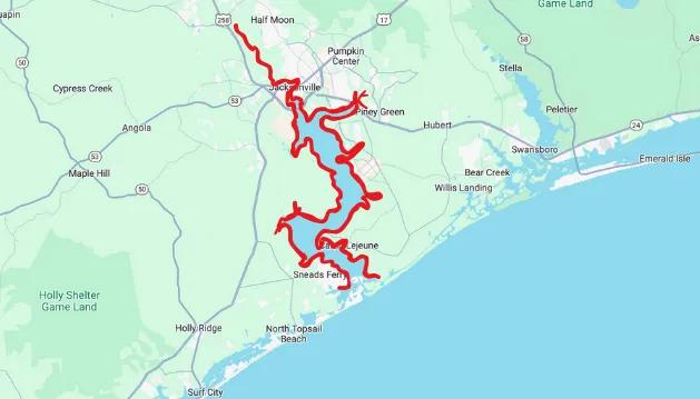 The New River: The Ancient Waterway That Shaped Onslow County